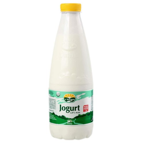 'Z bregov Joghurt Natur 2,8% M.F. 1000 g