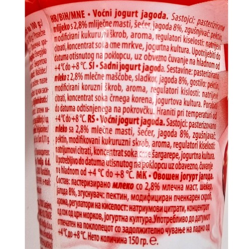 Freska voćni jogurt jagoda 150 g