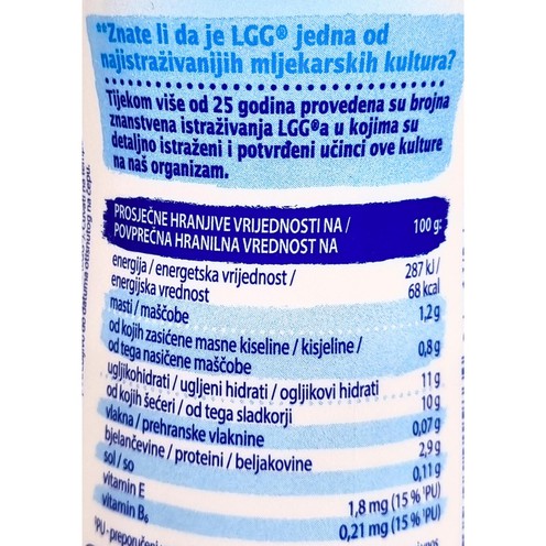 B'Aktiv LGG jogurt jagoda 330 g