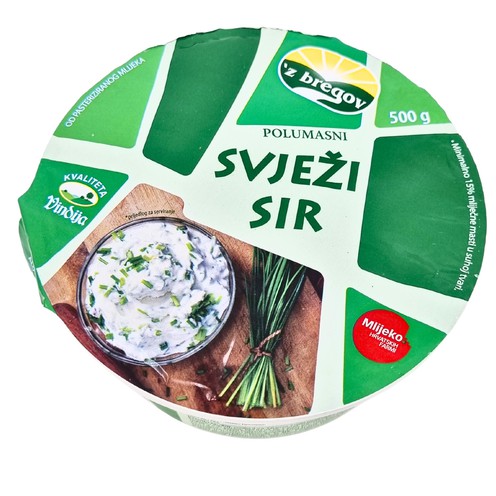 'Z bregov frischer Halbfettkäse 500 g