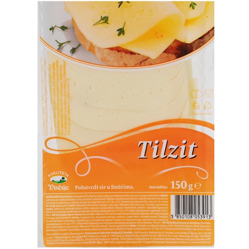 Halbharter Käse Tilzit 150 g