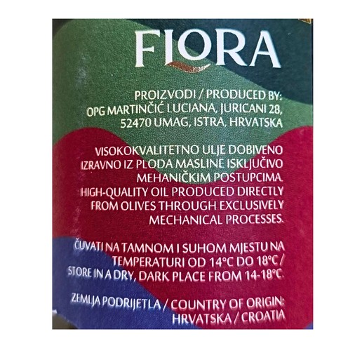 Flora maslinovo ulje Punta Mulin 0,25 l