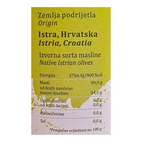 Salvela Buža maslinovo ulje 0,5 l
