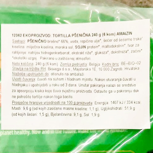 Tortillas 240 g (6 pcs.)
