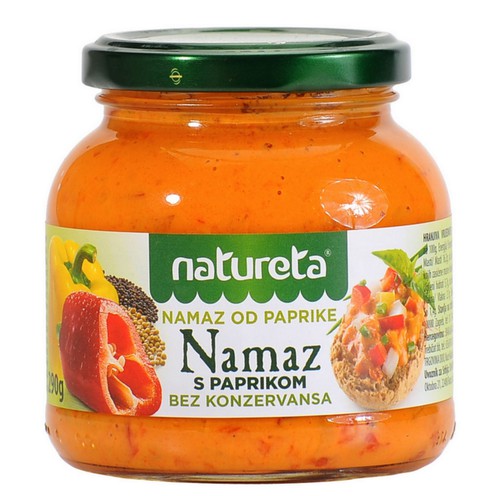 Natureta namaz s paprikom 290 g