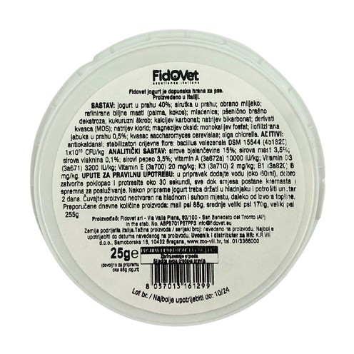 FidoVet jogurt jabuka 25 g