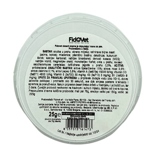 FidoVet desert jagoda 25 g