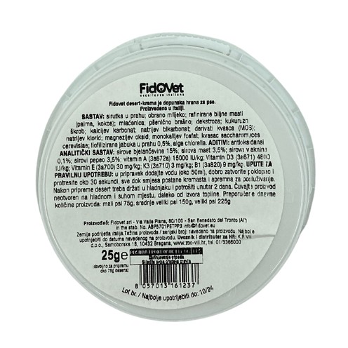 FidoVet desert jabuka 25 g