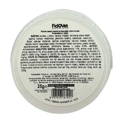FidoVet desert banana 25 g