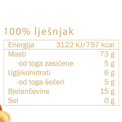 Hazelnut butter 350 g