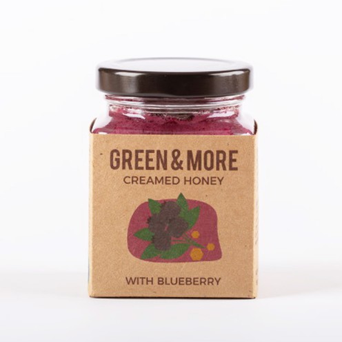 Sahnehonig mit Heidelbeeren 230 g