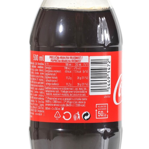 Coca Cola 0,5 l