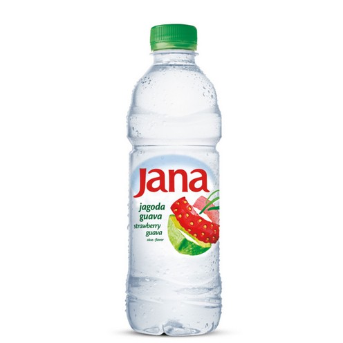 Jana Still Water Strawberry - Guava Flavour 0,5 l