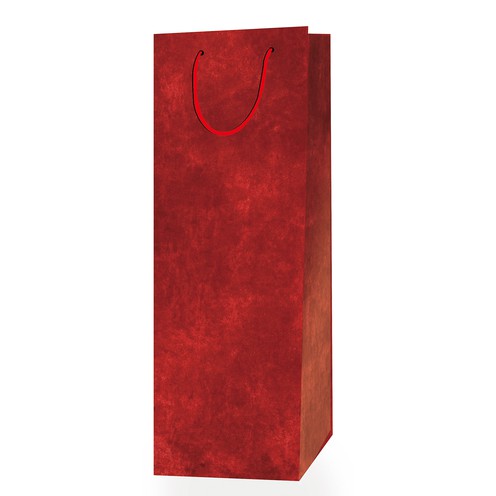 Bottle Paper Bag Monocolor 1 Pc