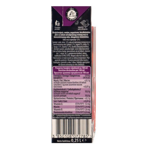 Vindino sok multivitamin 0,2 l