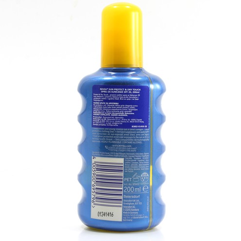 Nivea Sun Protect & Dry Touch SPF20 Sun Spray 200 ml
