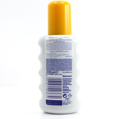 Nivea Sun Sensitive SPF50+ Allergy Protection Spray 200 ml