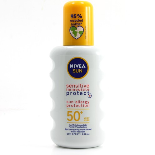 Nivea Sun Sensitive SPF50+ Allergy Protection Spray 200 ml