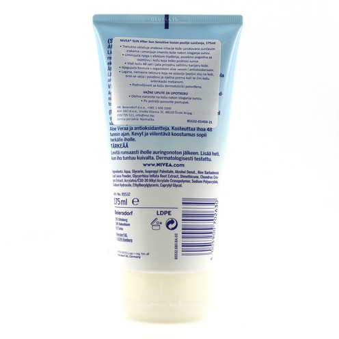 Nivea Sun After Sun Sensitive Gel 175 ml