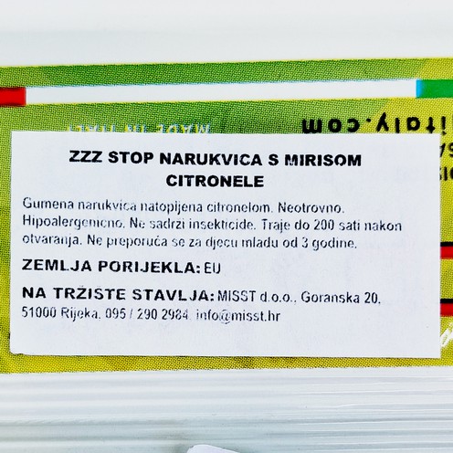 Anti-mosquito bracelet