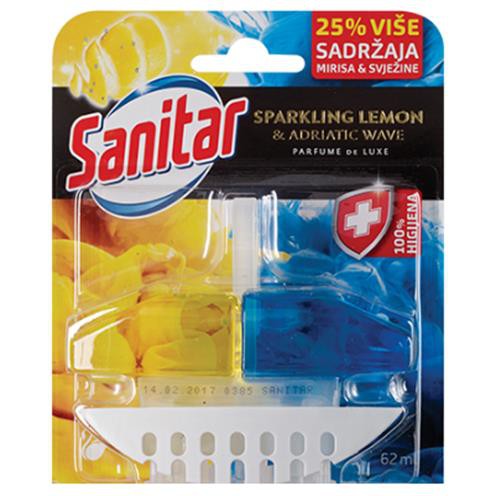 Sanitar osvježivač WC školjke Sparkling Lemon 62 ml