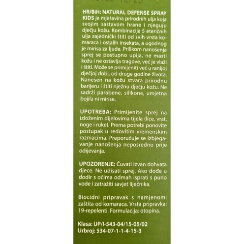 Anti-Mückenspray für Kinder Olival Natural 100 ml