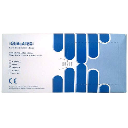Latex Gloves with Powder M 100 pcs
