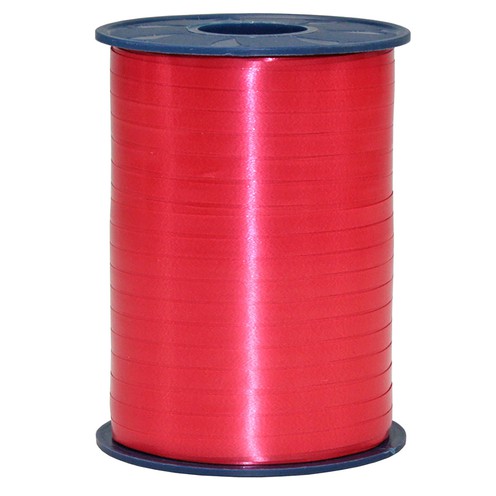 Decorative ribbon red 5 mm x 500 m