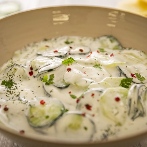 Tzatziki-Salat für 4 Personen (1 kg)