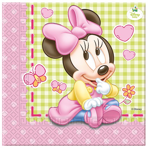 Paper napkins Baby Minnie 20 pcs