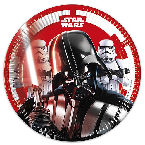 Paper plates Star Wars 8 pcs