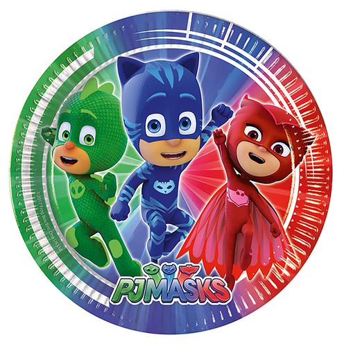 Paper plates Pj Masks 8 pcs