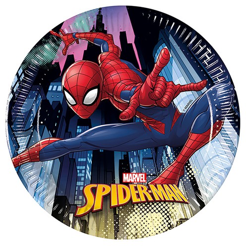 Pappteller Spiderman 8 Stück
