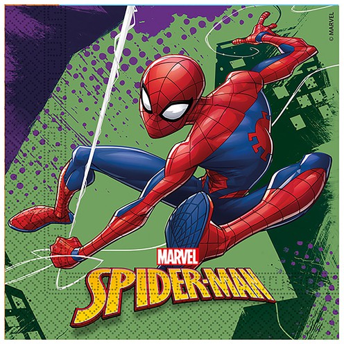 Paper napkins Spiderman 20 pcs