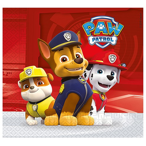 Servietten Paw Patrol 20 Stück