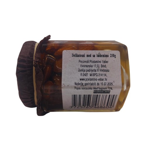Delikatesse Honig mit Mandeln 250 g