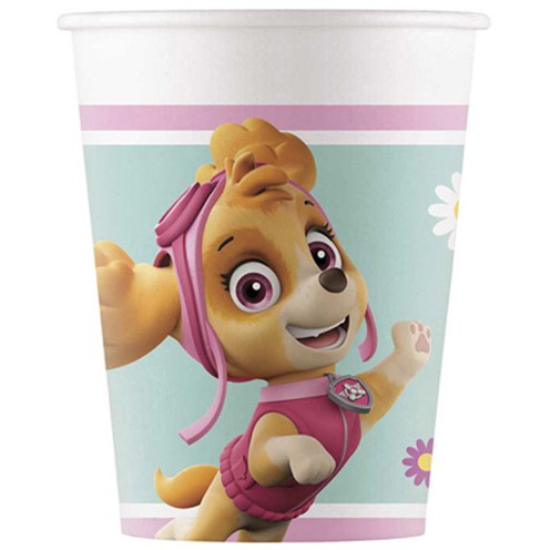 Pappbecher Paw Patrol Pink 2dcl 8 Stück