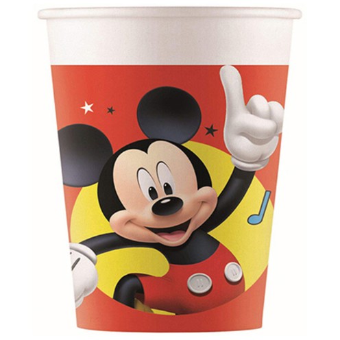 Paper cups Mickey 2 dcl 8 pcs