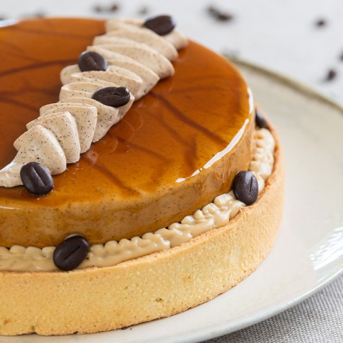 Tart with coffee mousse for 10 persons (1,7 kg)