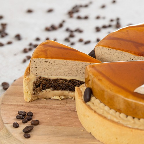 Tart with coffee mousse for 10 persons (1,7 kg)