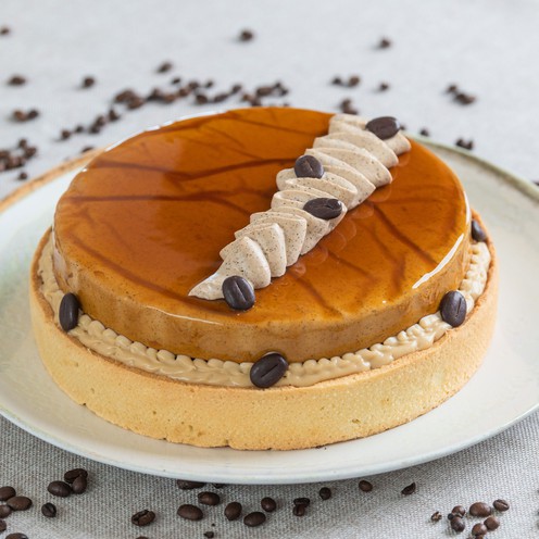 Tart with coffee mousse for 10 persons (1,7 kg)