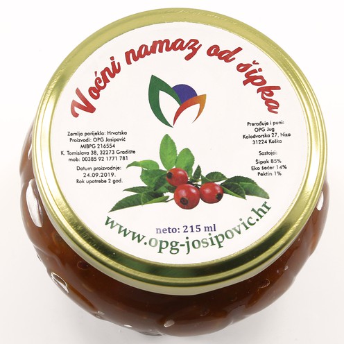 Rosehip Fruit Spread 215 ml