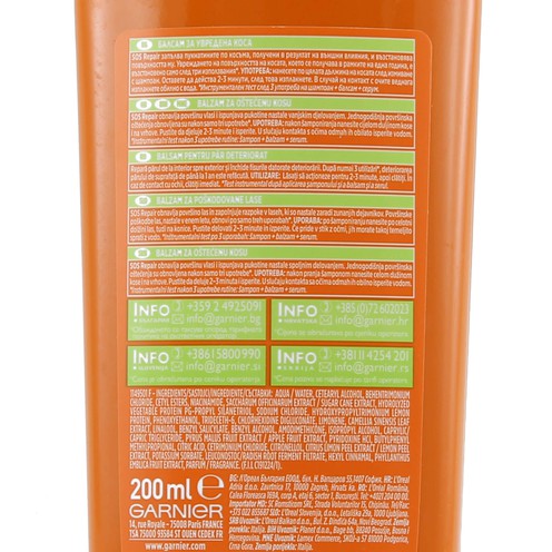 Fructis Spülung Schadenlöscher, 250ml