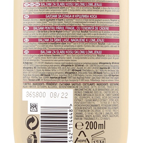 Garnier Botanic Therapy Ricinus conditioner 200 ml 