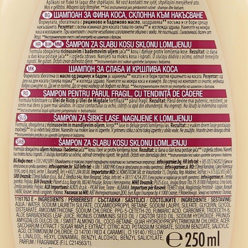 Garnier Botanic Therapy Shampoo mit Rizinusöl, 250 ml