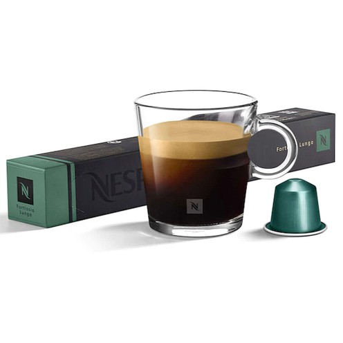 Espresso and Lungo Fortissio Lungo Nespresso Pods
