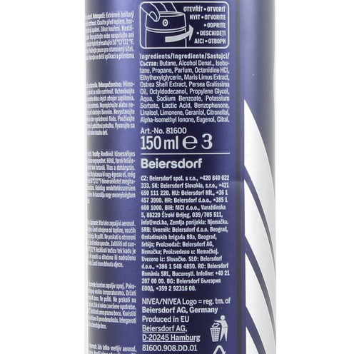 Nivea Men Fresh Active deodorant spray 150 ml