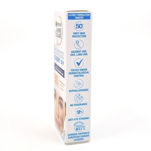 Garnier Ambre Solaire fluid za lice SPF 50+ 40 ml