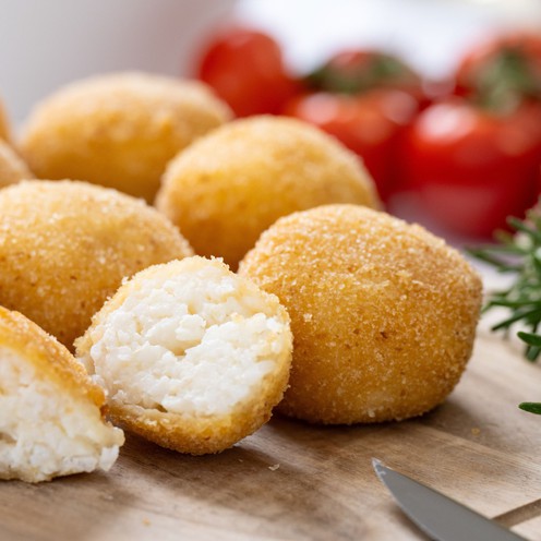 Arancini with mozzarella and honey mustard sauce 16 pieces (950 g)