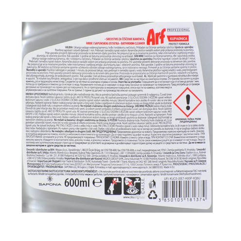 Arf Professional kupaonica 600 ml
